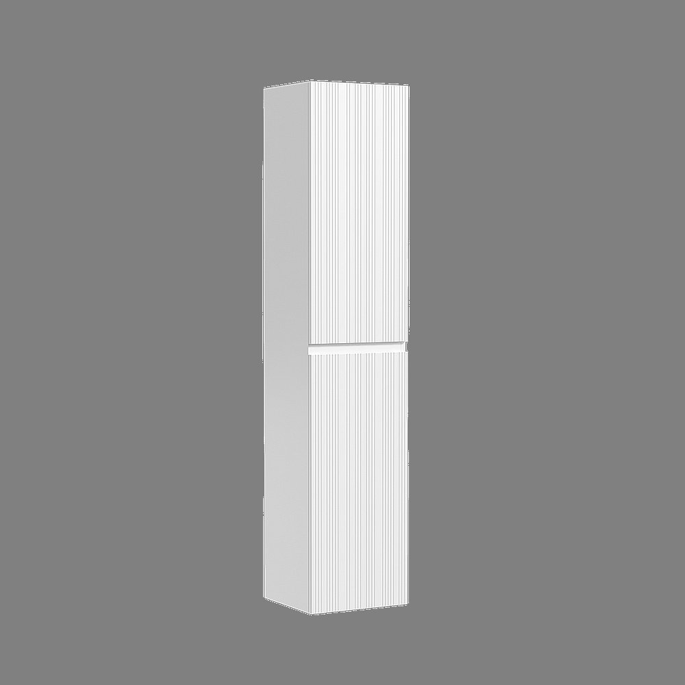 Шкаф-пенал подвесной Sancos Code PCD35W белый для ванной в интернет-магазине сантехники Sanbest