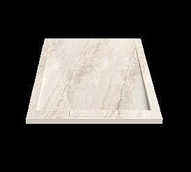 Душевой поддон Esbano ESP-LM128DR бежевый мрамор купить в интернет-магазине Sanbest