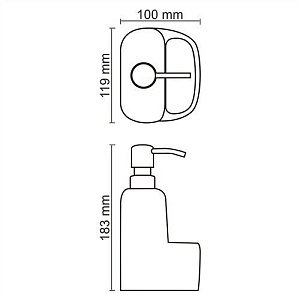 Диспенсер  WasserKRAFT K-8499 купить в интернет-магазине сантехники Sanbest