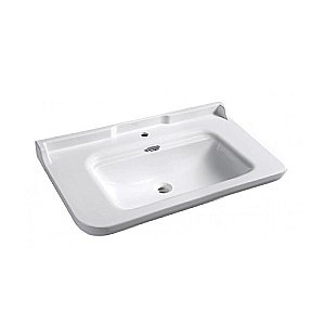 Консоль с раковиной на 1 отв. Kerasan Waldorf 4142K 100 хром для ванной в интернет-магазине сантехники Sanbest