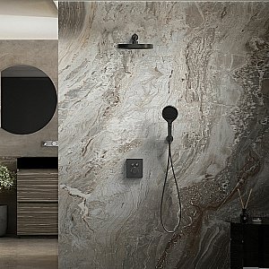 Душевая система Vincea Inspire VSFW-3I21T2MB черная матовая купить в интернет-магазине сантехники Sanbest