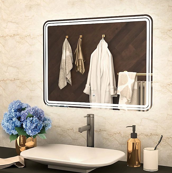 Зеркало Mixline Адриана 545096 100 в ванную от интернет-магазине сантехники Sanbest