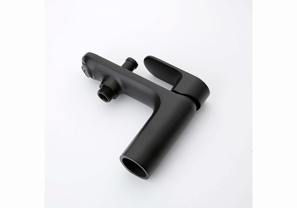 Смеситель для ванны Aquatek Альфа AQ1944MB черный матовый купить в интернет-магазине сантехники Sanbest