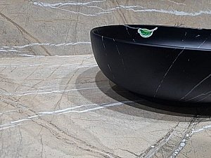 Раковина накладная Ceramalux NC 51,5 78166MBM под камень купить в интернет-магазине Sanbest