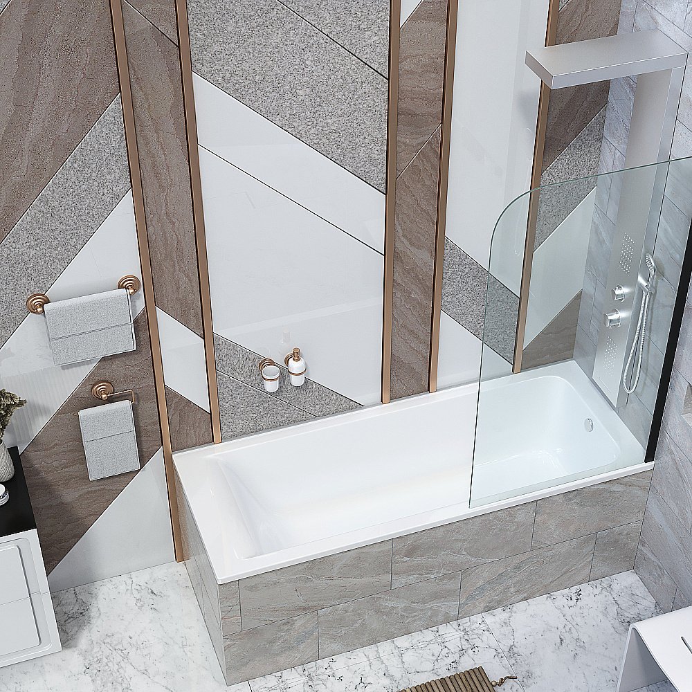 Ванна Taliente Egoista EG2318070-1 180х70 белая купить в интернет-магазине Sanbest