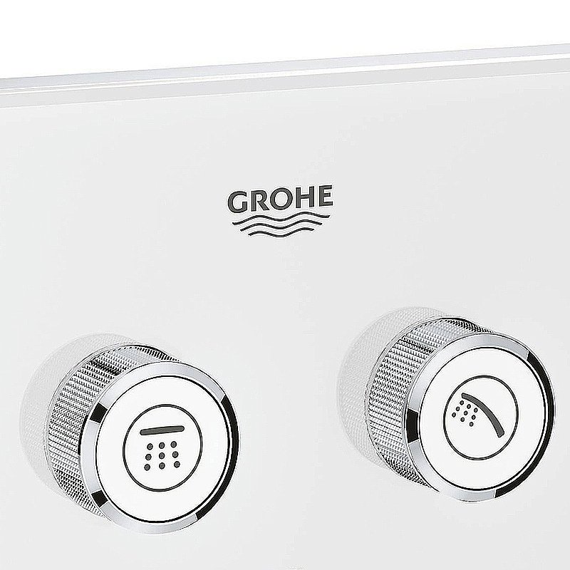Смеситель для душа Grohe Grohtherm SmartControl 29156LS0 белая луна купить в интернет-магазине сантехники Sanbest