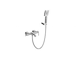 Смеситель для ванны BelBagno ACQUA-VASM/DFS-CRM хром купить в интернет-магазине сантехники Sanbest