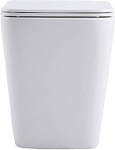 Унитаз приставной Aquanet Rimless Tavr 2.0 F LX-1908 с крышкой микролифт, безободковый купить в интернет-магазине Sanbest