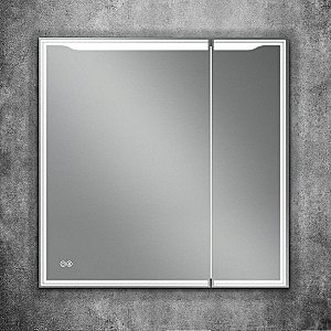 Зеркальный шкаф ART&MAX Merano 80 AM-Mer-800-800-2D-L-DS-F левый купить в интернет-магазине сантехники Sanbest