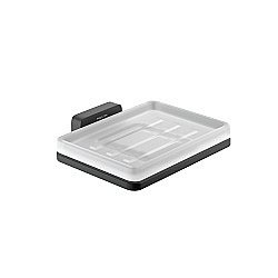 Мыльница Aquatek Либра AQ4303MB стекло матовое/черная матовая купить в интернет-магазине сантехники Sanbest