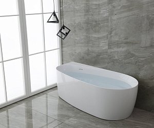 Акриловая ванна Allen Brau Priority 2.31002.20 170x80 глянец купить в интернет-магазине Sanbest