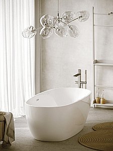 Акриловая ванна Sancos Flo 170х80 FB02 белая купить в интернет-магазине Sanbest