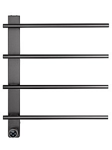 Полотенцесушитель электрический WONZON & WOGHAND NÜRNBERG, Темный графит (WW-AL344-GM) купить в интернет-магазине сантехники Sanbest