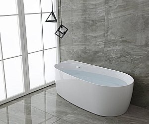Акриловая ванна Allen Brau Priority 2.31002.20 170x80 глянец купить в интернет-магазине Sanbest