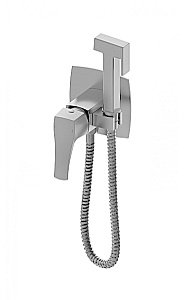 Смеситель с гигиеническим душем встраиваемый WONZON & WOGHAND FLEX, Брашированный никель (WW-88829072-BN) купить в интернет-магазине сантехники Sanbest