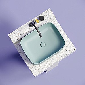 Раковина Ceramica Nova Element 50 CN6052MLG зеленая матовая купить в интернет-магазине Sanbest