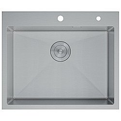 Кухонная мойка D&K 60х45 DKS604504 сатин купить в интернет-магазине сантехники Sanbest