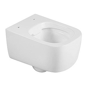 Унитаз подвесной Black&White Universe W-730 белый купить в интернет-магазине Sanbest