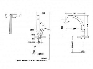 Смеситель для кухни BRAVAT Fit F7135188CP-1-RUS купить в интернет-магазине сантехники Sanbest