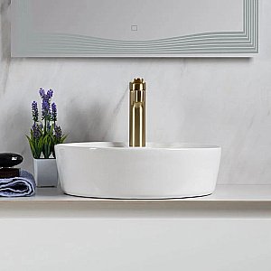 Раковина накладная Belbagno 45 BB1306 белая купить в интернет-магазине Sanbest