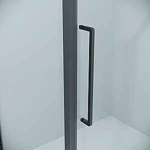 Душевой уголок Niagara Nova NG-35-9AGR-A100GR-34 90x100 стекло прозрачное/профиль графит матовый купить в интернет-магазине Sanbest