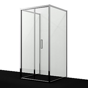Душевой уголок WasserKRAFT Weser 78F 78F42 100х100 профиль серебристый/стекло прозрачное купить в интернет-магазине Sanbest