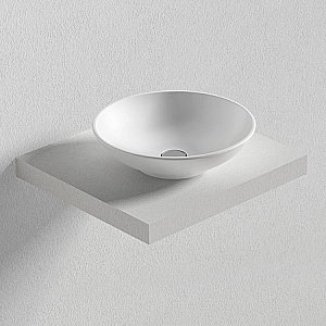 Раковина накладная Bien Harmony 45 HRLG04501FD0W3000 белая купить в интернет-магазине Sanbest