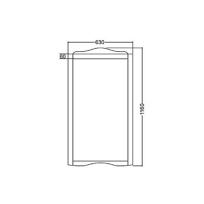Тумба с раковиной Kerasan Retro 1046 Белый для ванной в интернет-магазине Sanbest