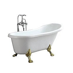 Ванна акриловая CeruttiSpa Classic 9667 157x77 белая купить в интернет-магазине Sanbest