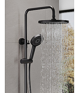 Душевая система Agger Sweet A2793344 черный матовый купить в интернет-магазине сантехники Sanbest