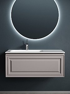 Тумба с раковиной Sancos Very VR100LSM + CN7014 100 для ванной в интернет-магазине Sanbest