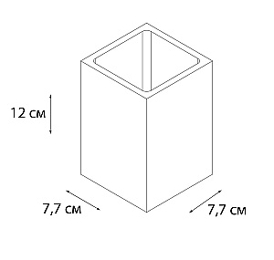 Стакан FIXSEN PUNTO FX-200-3 купить в интернет-магазине сантехники Sanbest