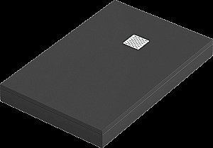 Поддон литьевой Good Door Essentia 80x140 Черный купить в интернет-магазине Sanbest