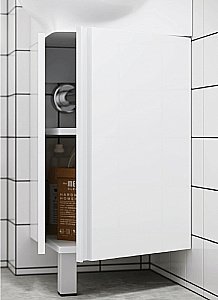 Тумба с раковиной Aqwella Porto 45 POR0104 белая для ванной в интернет-магазине Sanbest