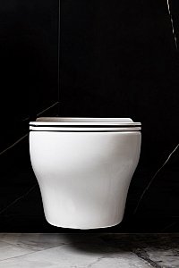 Унитаз Boheme FIORE 978-SET-W безободковый, с крышкой микролифт, смыв торнадо, белый глянцевый купить в интернет-магазине Sanbest