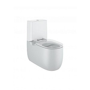 Унитаз напольный Roca Beyond 3420B9630 безободковый, с бачком, жемчужный купить в интернет-магазине Sanbest