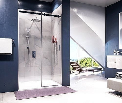 Душевая дверь WasserKRAFT Alme 15R05 120 купить в интернет-магазине Sanbest