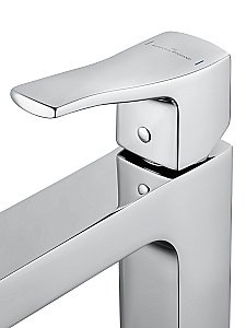 Смеситель для раковины высокий WONZON & WOGHAND FLEX, Хром (WW-88019072-CR) купить в интернет-магазине сантехники Sanbest