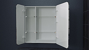 Зеркальный шкаф AZARIO Adriana 1П CS00069511 70х80 белый купить в интернет-магазине сантехники Sanbest
