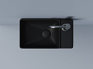 Раковина Ceramica Nova Element 39 CN5045MB черная матовая купить в интернет-магазине Sanbest