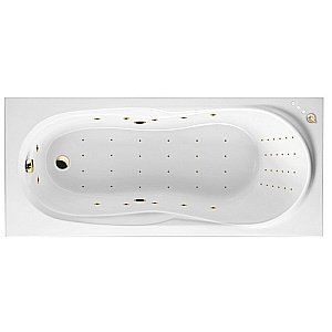 Ванна акриловая Excellent Sekwana NANO WAEX.SEK17.NANO.GL 170х75 белая с гидромассажем купить в интернет-магазине Sanbest