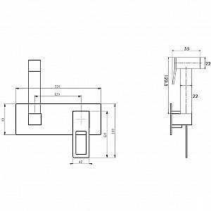 Гигиенический душ Boheme Q 147-GG золото купить в интернет-магазине сантехники Sanbest