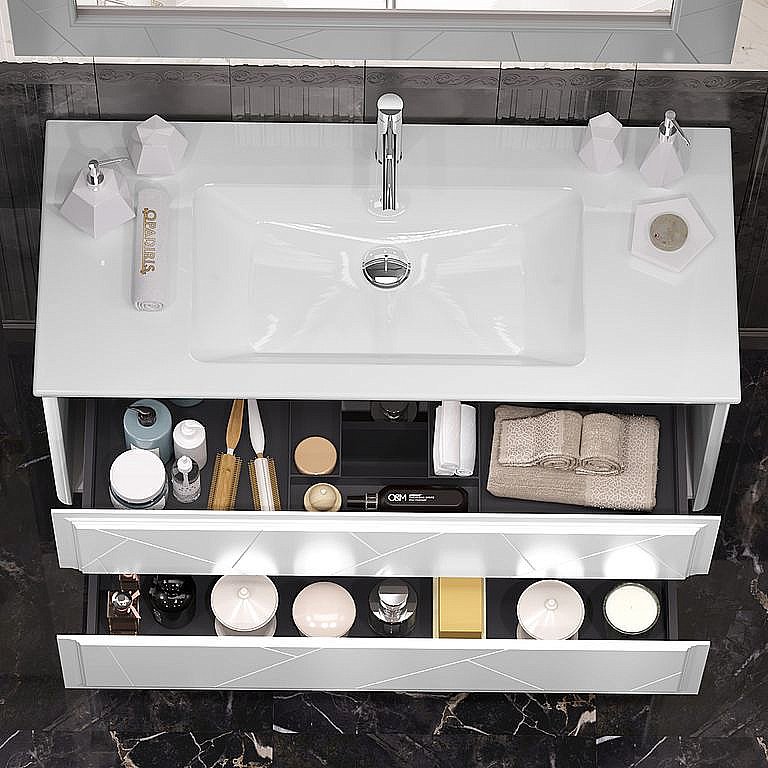 Тумба с раковиной Опадирис Луиджи 120 белая матовая для ванной в интернет-магазине Sanbest