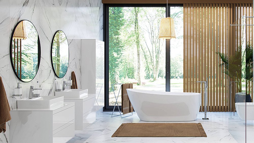 Раковина Excellent Rima 60 CEEX.4901.600.WH белая купить в интернет-магазине Sanbest