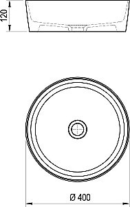 Раковина Ravak UNI SLIM XJX01140002 купить в интернет-магазине Sanbest
