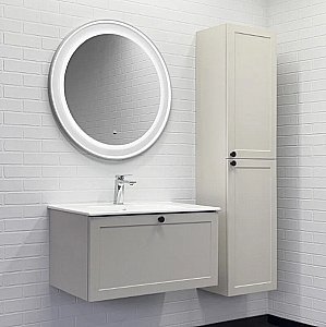 Зеркало Comforty Ереван 70 00-00014156 белое в ванную от интернет-магазине сантехники Sanbest