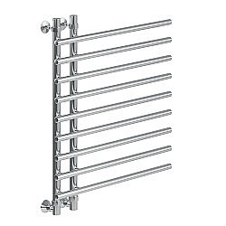 Полотенцесушитель водяной Veconi Tufo T801070CH хром купить в интернет-магазине сантехники Sanbest