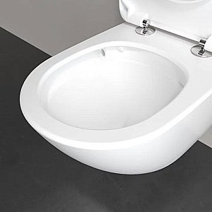 Унитаз подвесной Villeroy&Boch Antao 4674T0R1 альпийский белый, безободковый, слив торнадо купить в интернет-магазине Sanbest