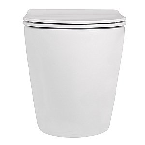 Унитаз ABBER Bequem AC1111 с крышкой микролифт, безободковый купить в интернет-магазине Sanbest