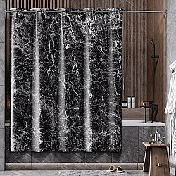 Текстильная шторка для ванной WasserKraft Aland SC-85105 купить в интернет-магазине сантехники Sanbest